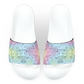 Pastel Aztec Calendar (White Base) - Unisex Slide Sandal