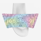 Pastel Aztec Calendar (White Base) - Unisex Slide Sandal