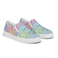 Pastel Aztec Calendar - Women’s Slip-on Canvas Shoes