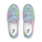 Pastel Aztec Calendar - Women’s Slip-on Canvas Shoes
