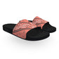 Peach Coral Bandana - Unisex Slide Sandal