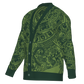 Mexica / Azteca Calendar (Pine Green & Grass Green) - Unisex Knit Cardigan