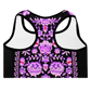 Pink Chrome Charro (Caballo/Horse) - Padded Sports Bra