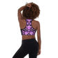 Pink Chrome Charro (Caballo/Horse) - Padded Sports Bra