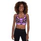 Pink Chrome Charro (Caballo/Horse) - Padded Sports Bra