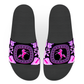 Pink Chrome Charro (Caballo/Horse) - Unisex Slide Sandal