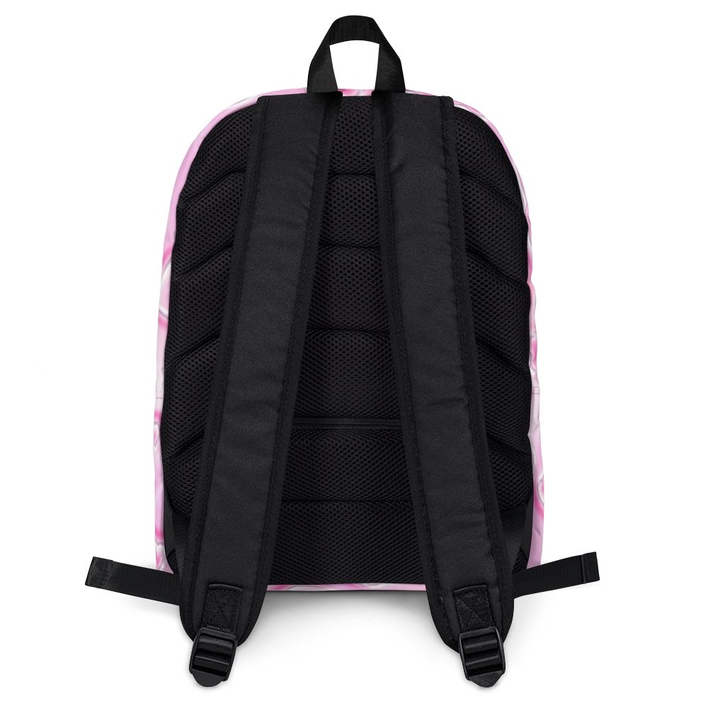 Pink Hearts 90s Baby - Backpack