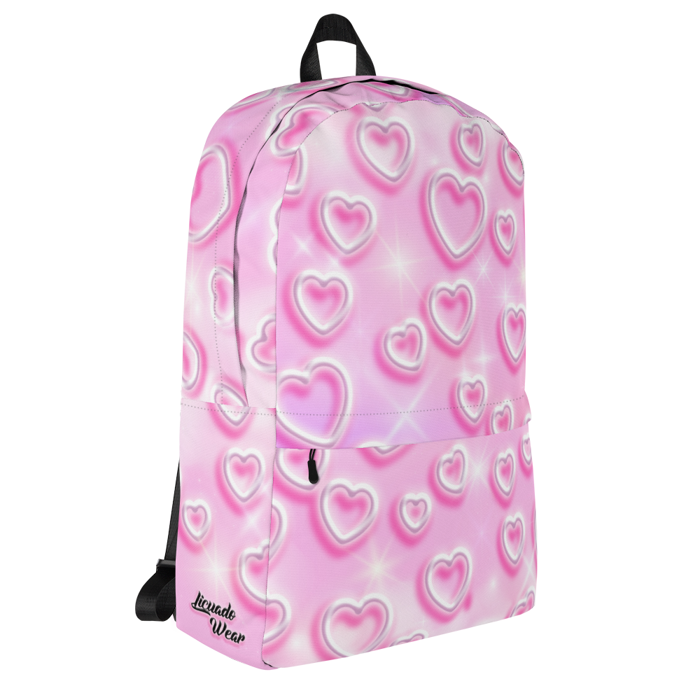 Pink Hearts 90s Baby - Backpack