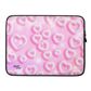 Pink Hearts 90s Baby - Laptop Sleeve