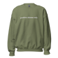 Positive Chisme Only - Embroidered Unisex Sweatshirt