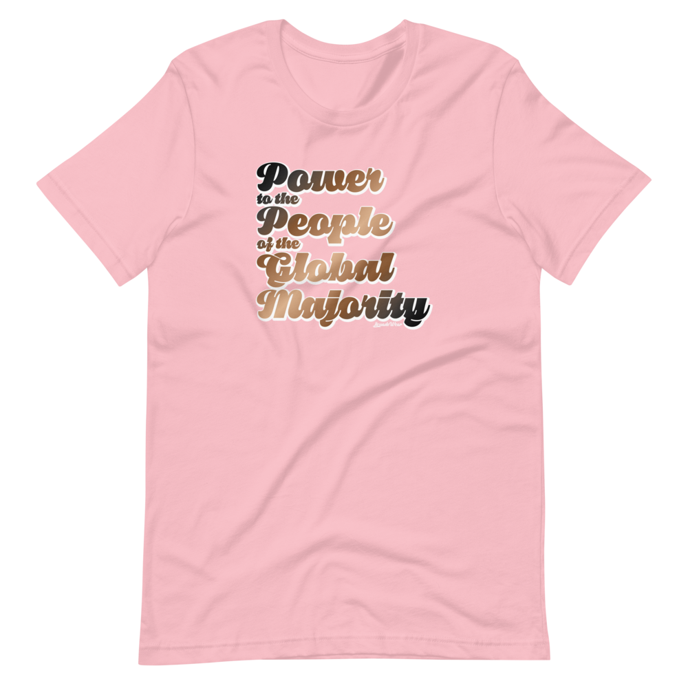 Power to the People of the Global Majority - Unisex Short-Sleeve T-Shirt