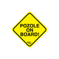 POZOLE ON BOARD! - Sticker (S, M, L)