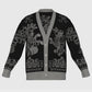 Mictlampa (Direction of the North) - Unisex Knit Cardigan