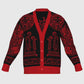 Tlahuizlampa (Direction of the East) - Unisex Knit Cardigan