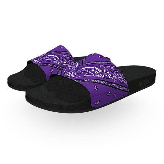 Prince Purple Bandana - Unisex Slide Sandal