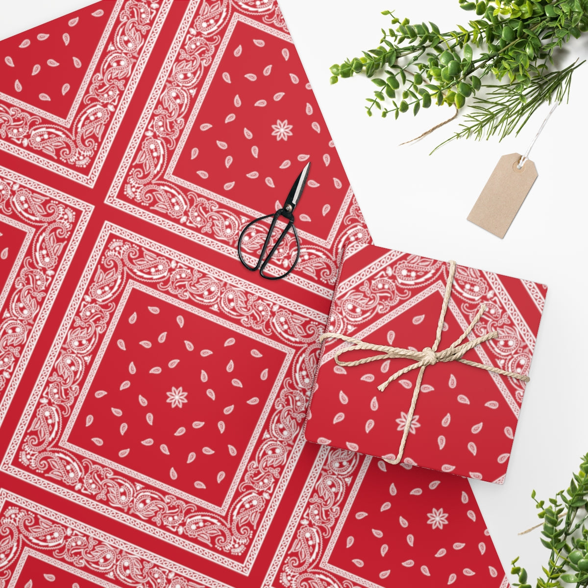 Red Bandana - Wrapping Paper
