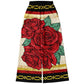 Red Rose Cobija - Flare Fleece Pant