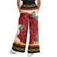 Red Rose Cobija - Flare Fleece Pant