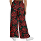 Red Roses - Flare Fleece Pant