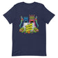 Resist, Reclaim, Re-Indigenize (Templo Mayor) - Colorized Unisex Short-Sleeve T-Shirt