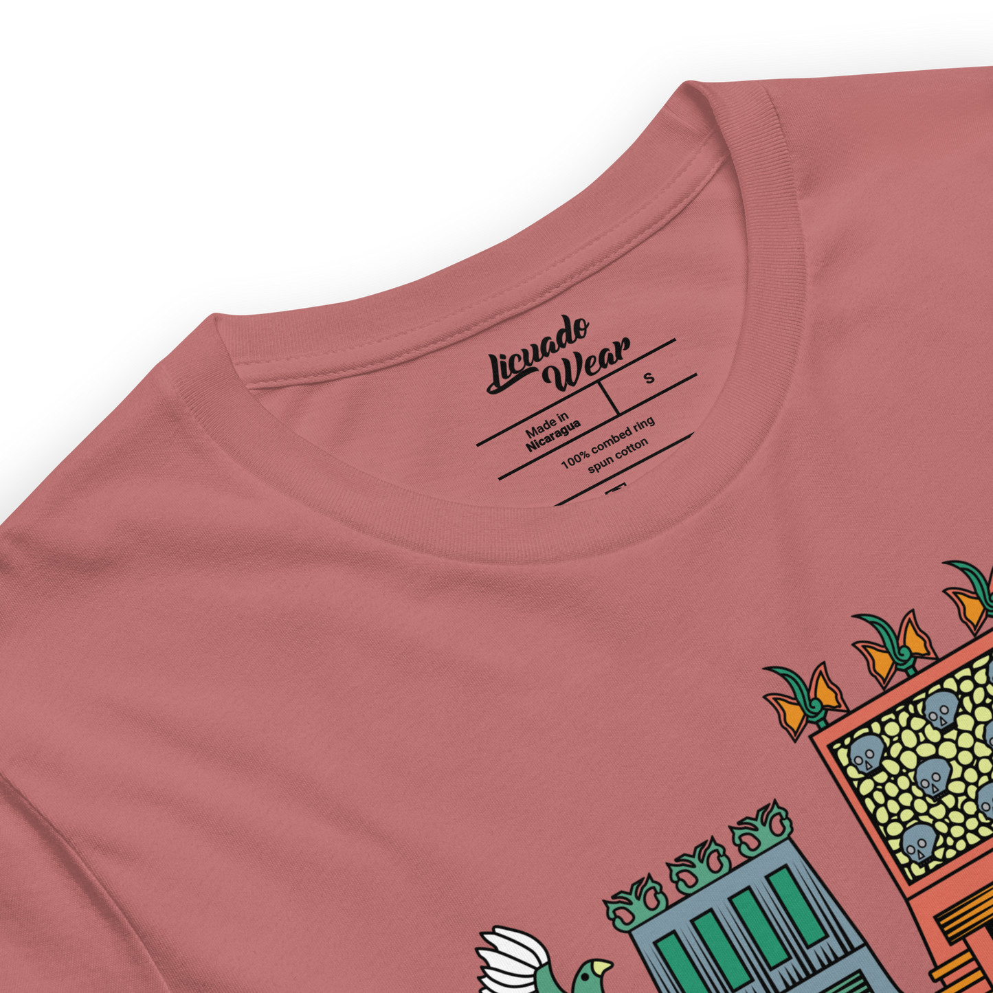 Resist, Reclaim, Re-Indigenize (Templo Mayor) - Earthy Colors Unisex T-Shirt