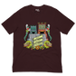 Resist, Reclaim, Re-Indigenize (Templo Mayor) - Earthy Colors Unisex T-Shirt
