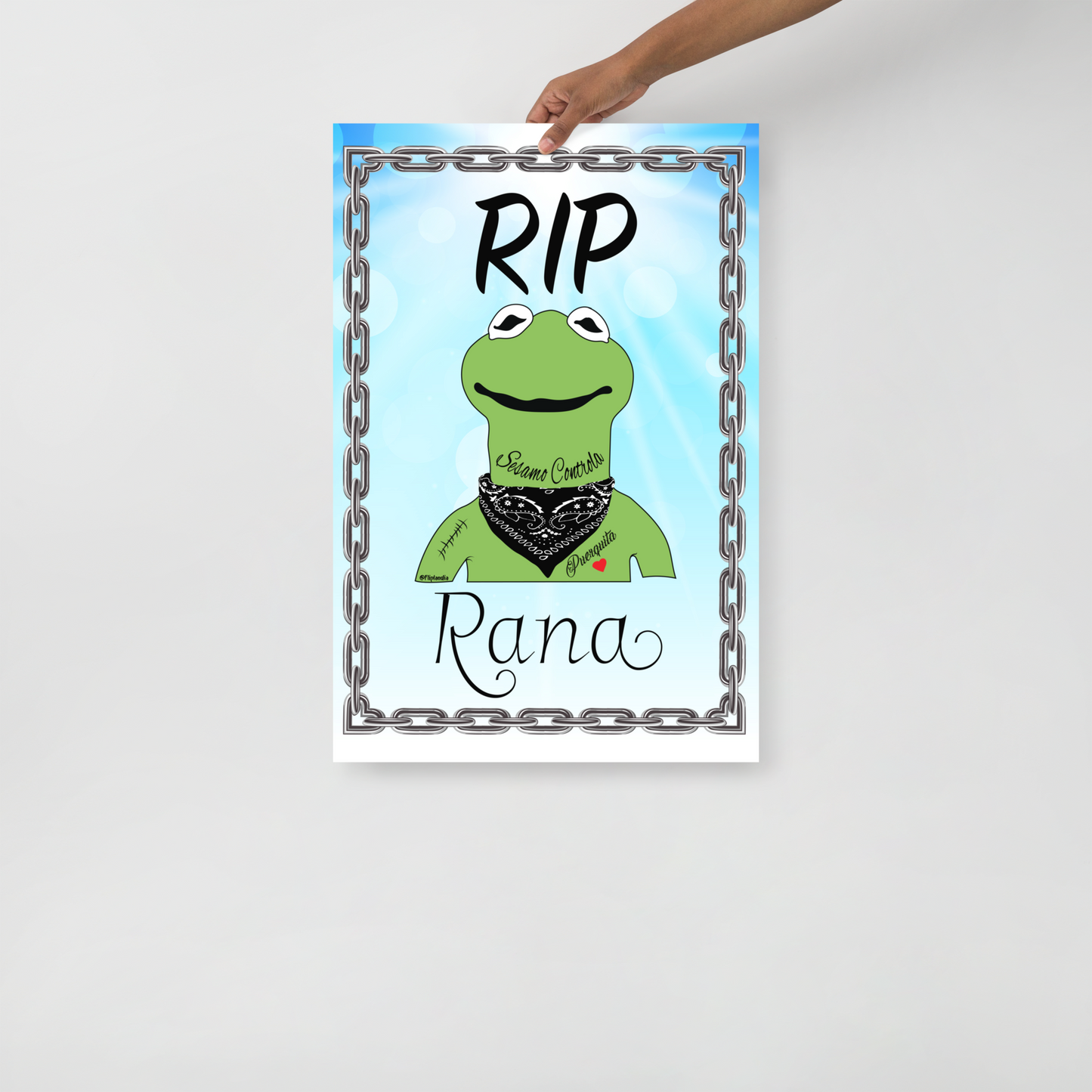 RIP Rana - Fliplandia Poster (multiple sizes)