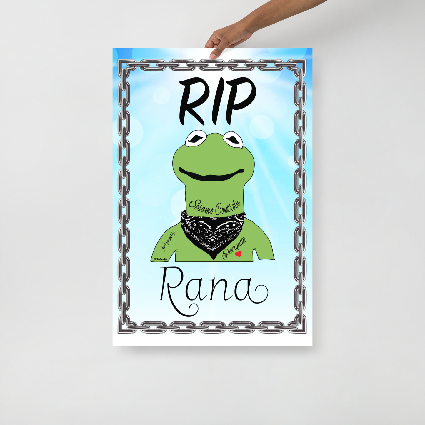 RIP Rana - Fliplandia Poster (multiple sizes)