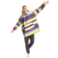 Sarape Minnesota Football Colors - Cobija Hoodie