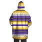 Sarape Minnesota Football Colors - Cobija Hoodie