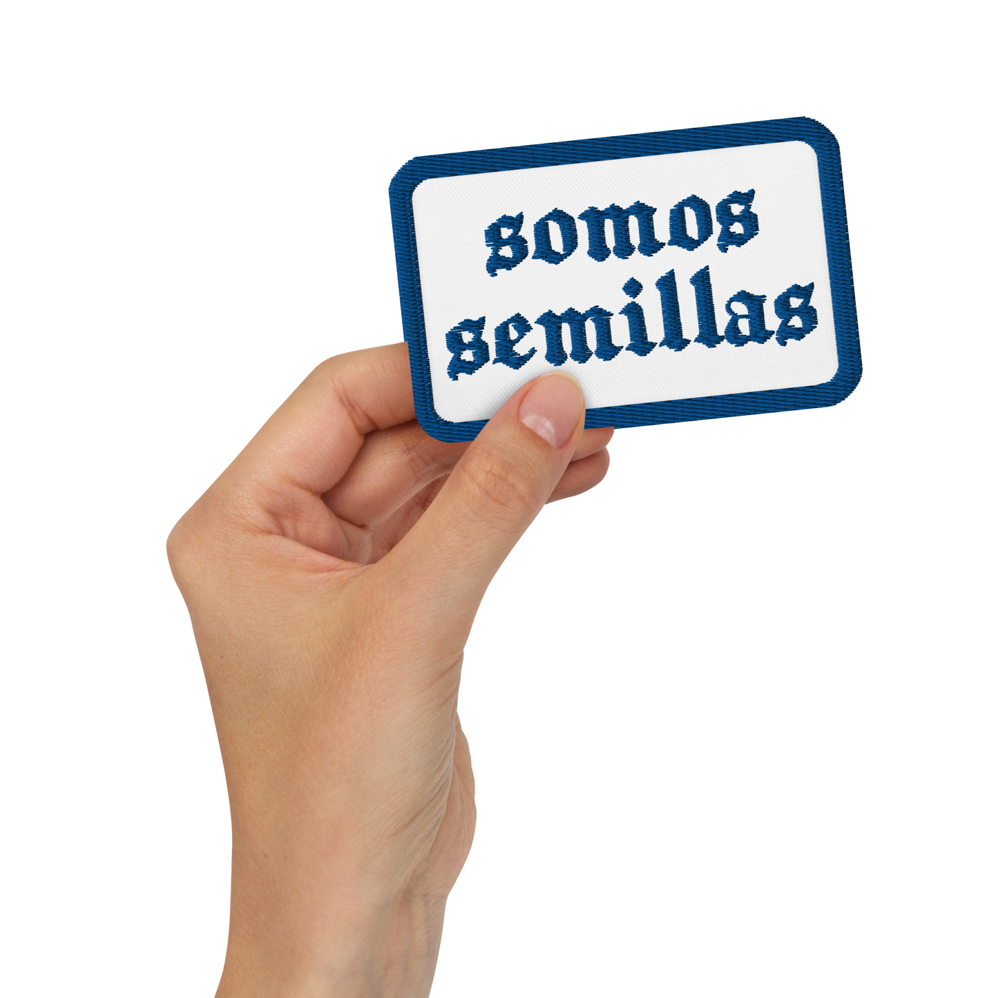 Somos semillas - Embroidered patch