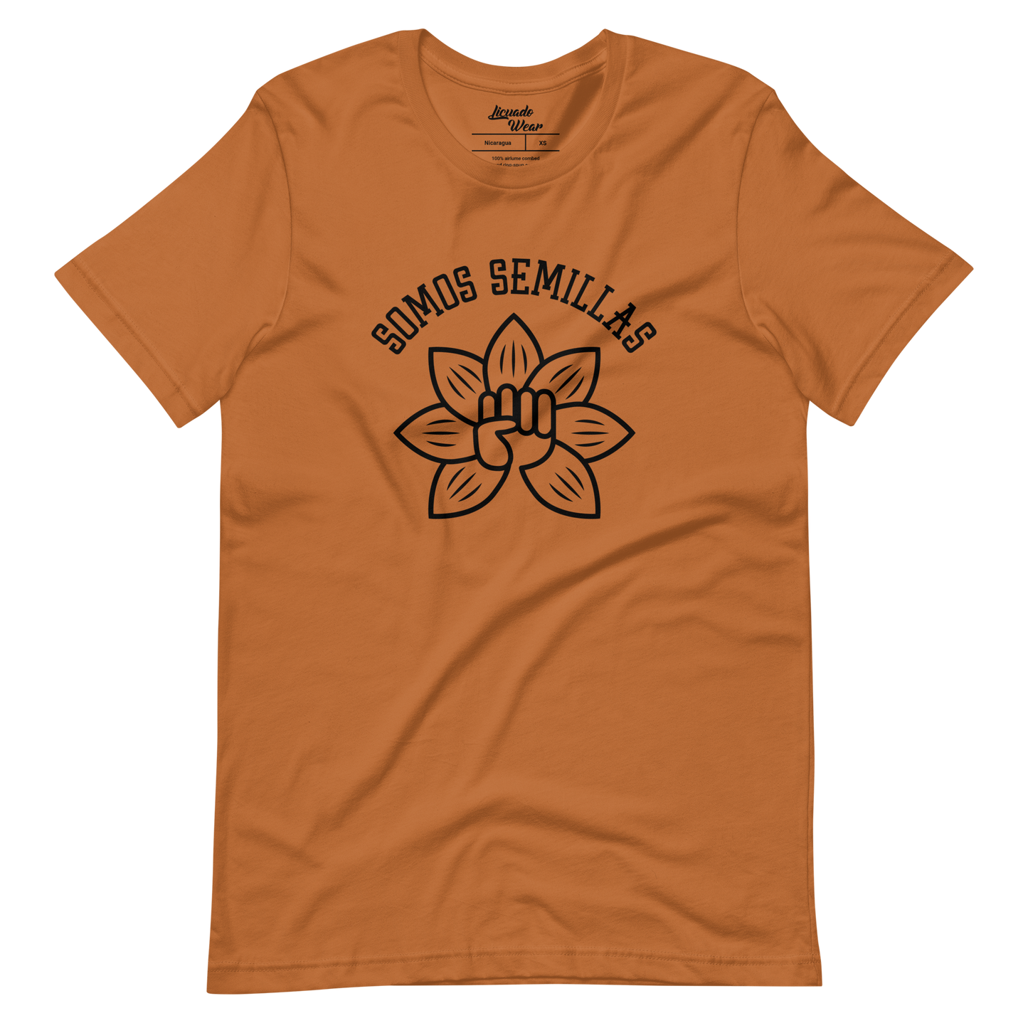 Somos Semillas - Unisex T-Shirt in Rust