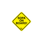 SOPA ON BOARD! - Sticker (S, M, L)