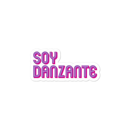Soy Danzante Pink & Blue - Sticker (S, M, L) - Licuado Wear
