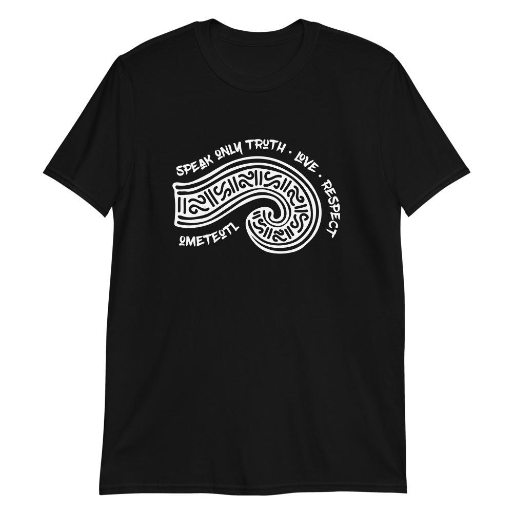 Speak Only Truth, Love, Respect (Ometeotl) - Unisex Short-Sleeve T-Shirt