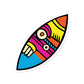 Tecpatl (Bright Colorway) - Sticker (S, M, L)