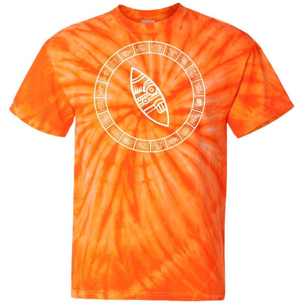 Tecpatl (Flint) - Unisex Tie Dye T-Shirt - Licuado Wear