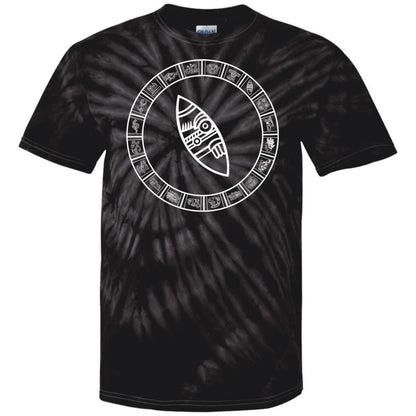 Tecpatl (Flint) - Unisex Tie Dye T-Shirt - Licuado Wear
