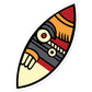 Tecpatl (Natural Colorway) - Sticker (S, M, L)