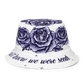 They tried to bury us... (Blue Bic Pen Style) - Reversible Bucket Hat