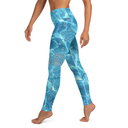 Tlaloc - All-Over Print Leggings - Licuado Wear