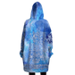 Tlaloc Blue Watercolors - Cobija Hoodie