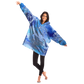 Tlaloc Blue Watercolors - Cobija Hoodie