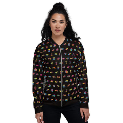 Tonalpohualli 20 Day Signs (Bright Colorway) - Track Jacket - Licuado Wear