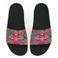Tonatiuh (Bright Pink) - Unisex Slide Sandal-Footwear-Licuado Wear
