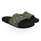 Tonatiuh (Green & Brown) - Unisex Slide Sandal-Footwear-Licuado Wear