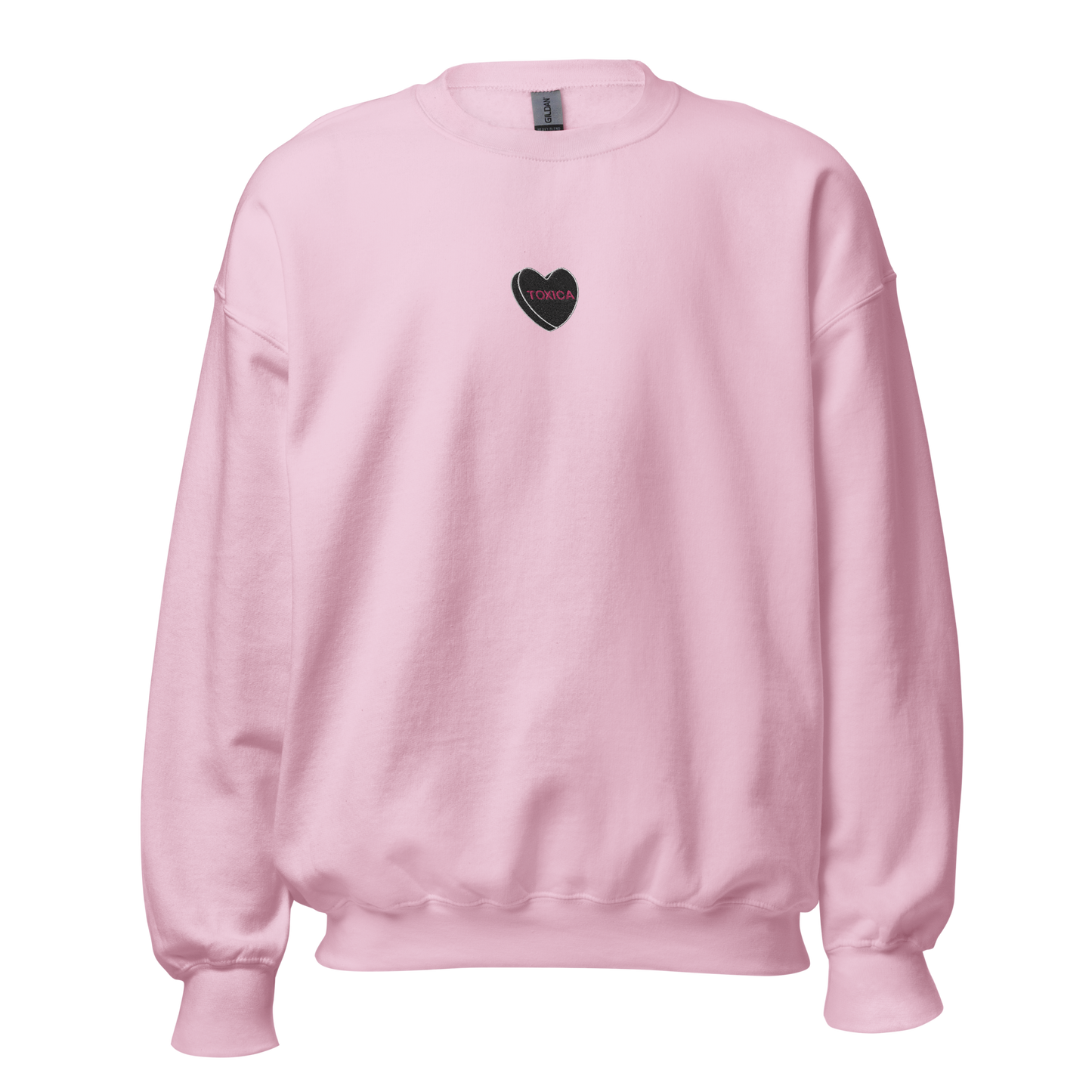 Toxica Candy Conversation Heart - Embroidered Unisex Sweatshirt