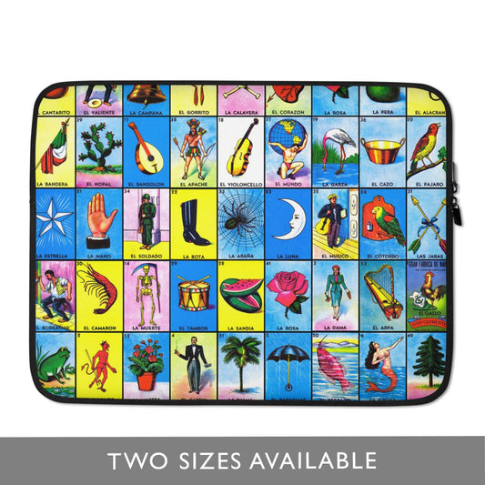 Traditional Lotería - Laptop Sleeve