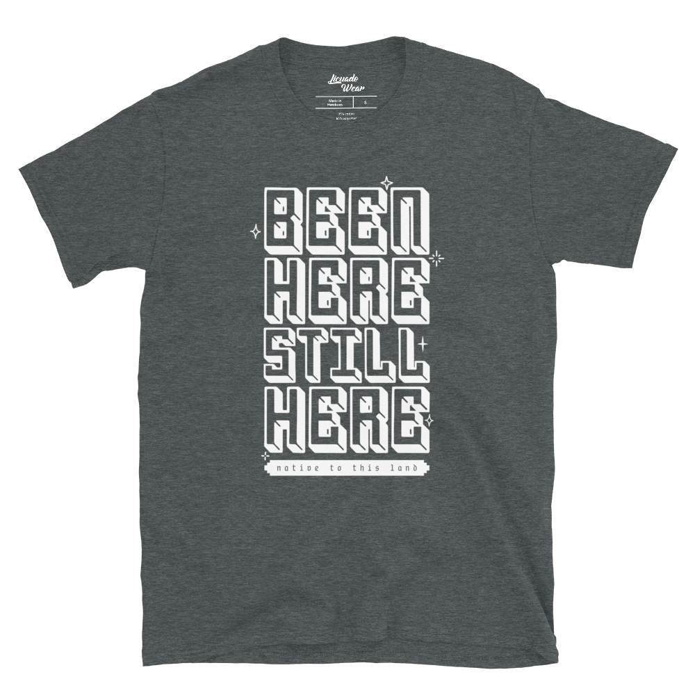 BEEN HERE STILL HERE (native to this land) - Unisex T-Shirt