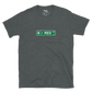 Red Road Street Sign - Unisex T-Shirt